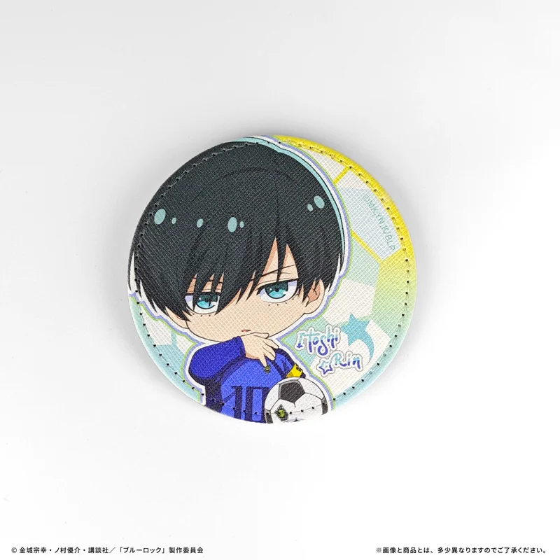 BLUE LOCK Season 2 Big Leather Badge Itoshi Rin (75mm)
